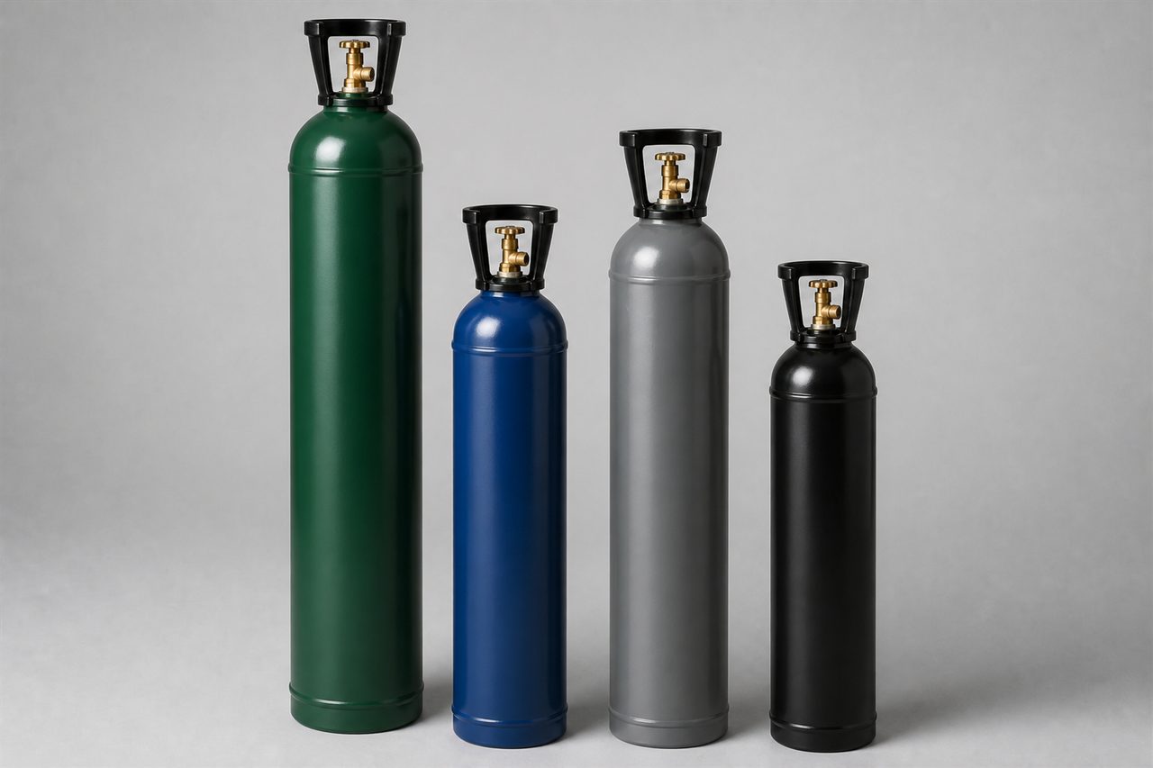 Industrial Gas Cylinders manufactured by Wanda Groups